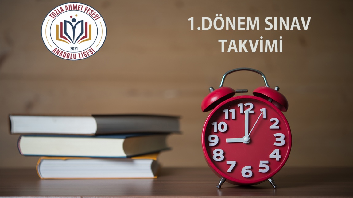 1.DÖNEM SINAV TAKVİMİ